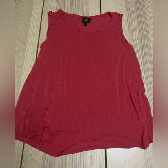 JM Collection Pink Tank Size L - Picture 1 of 4